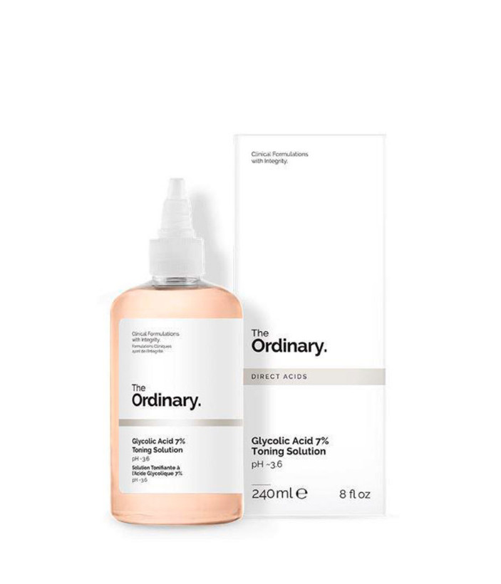 تونر گلیکولیک اسید اوردینری Ordinary glycolic acid7% روشن کننده و لایه بردار حجم ۲۴۰ میلی لیتر