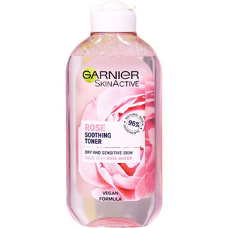 تونر گل رز گارنیر پوست خشک و حساس GARNIER Dry and Sensitive skin حجم 200 میلی لیتر