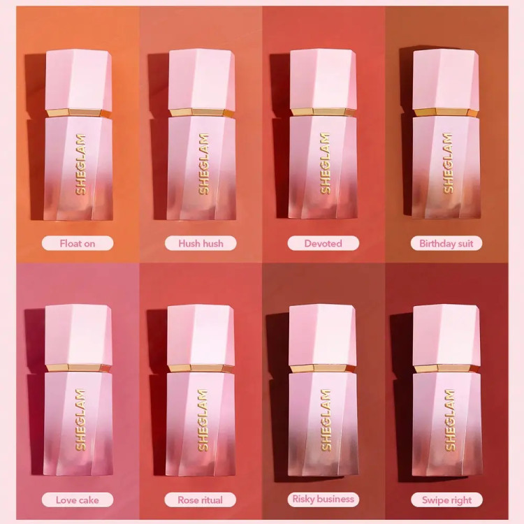 رژگونه مایع شیگلم مات مدل Liquid Blush Matte حجم 5 میلی لیتر