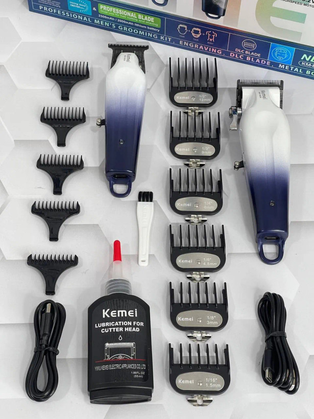 ست ماشین اصلاح کیمی مدل KEMEI KM-8529
